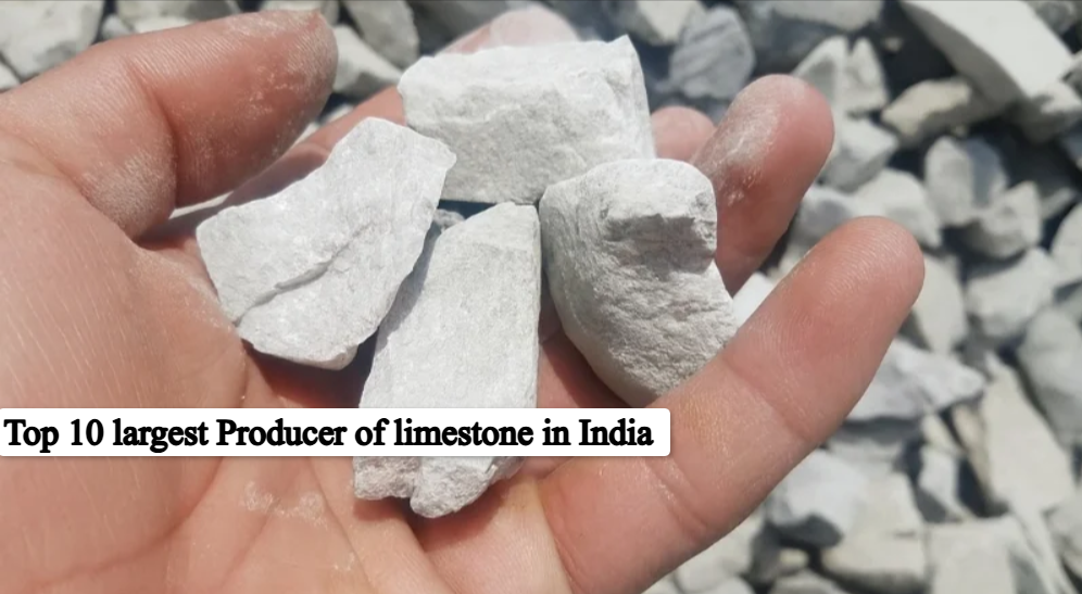 top 10 largest producer of limestone in India
