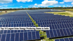 top 10 largest solar energy producing states in India