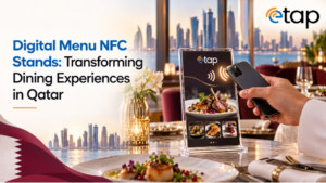 Digital Menu NFC Stands